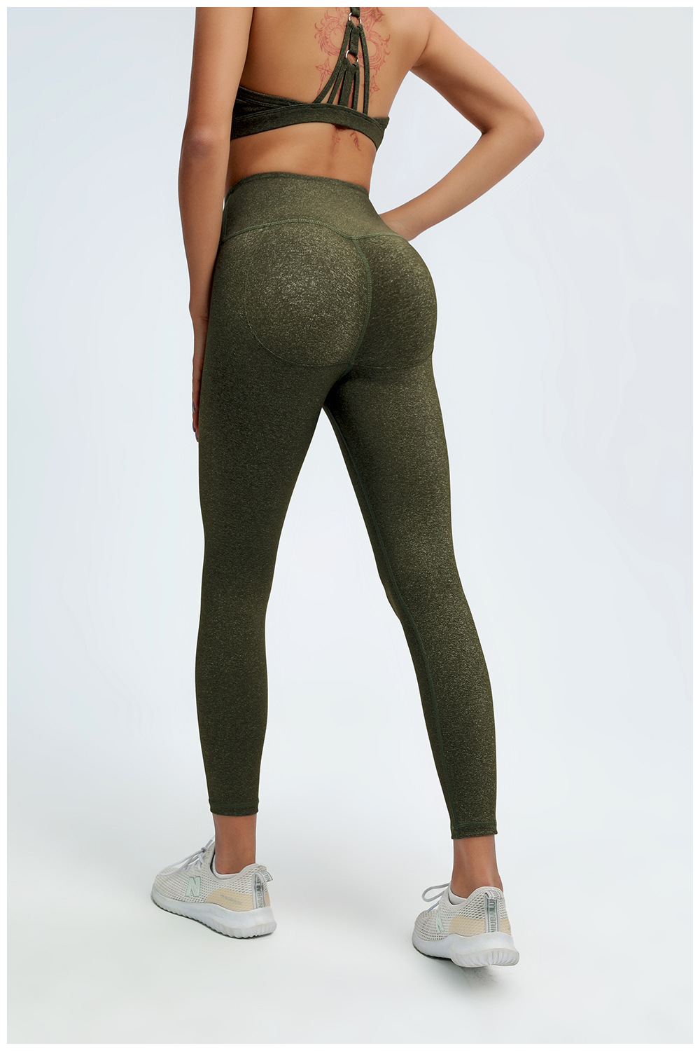 High Waist Womens Olive Green Yoga Leggings With Pockets Sexy And Stretchy  Fitness Pants For Summer Sports XL Size From Bidalina, $5.89