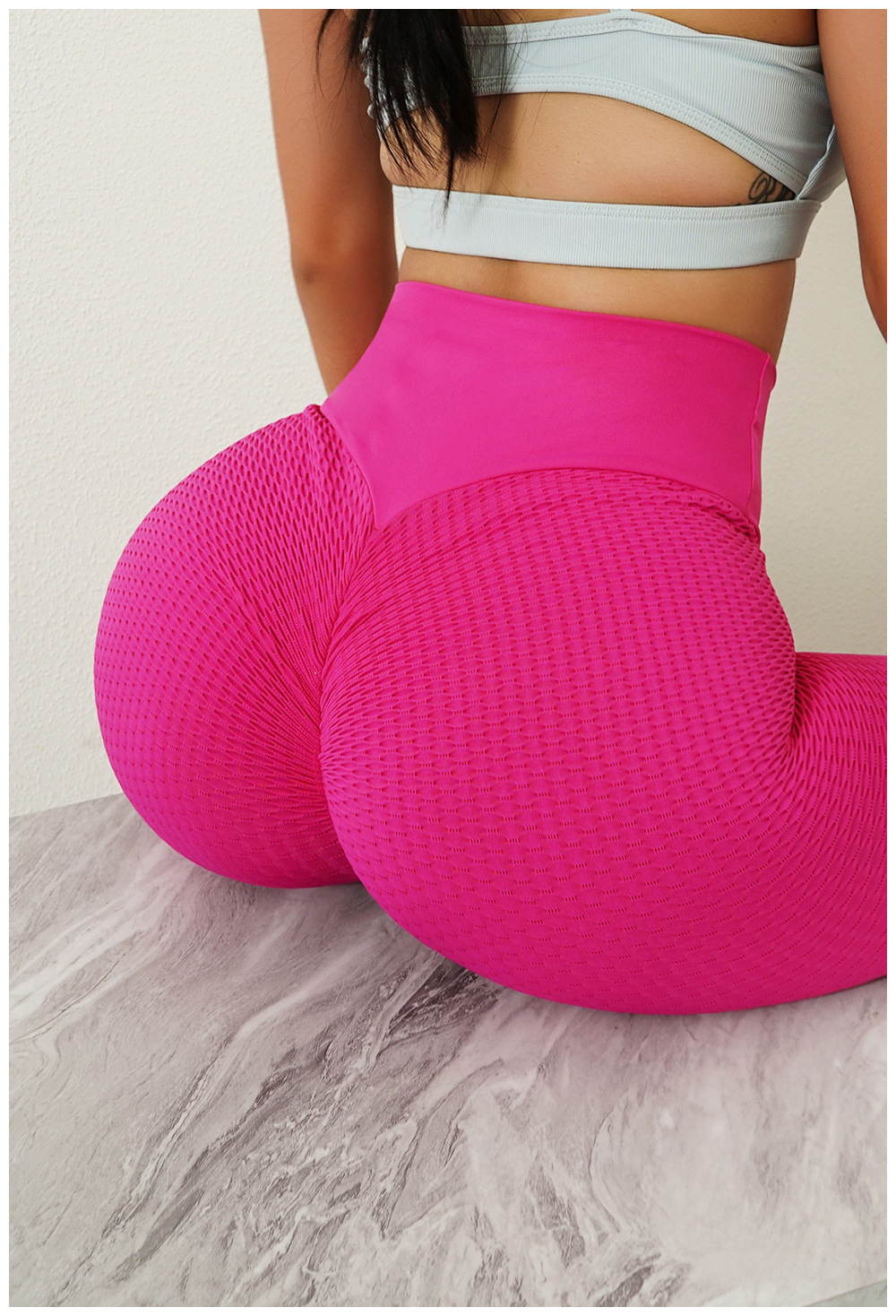 Wonder Woman Fishnet Printed Wide Waistband Active Yoga Gym Leggings –  pinkfad