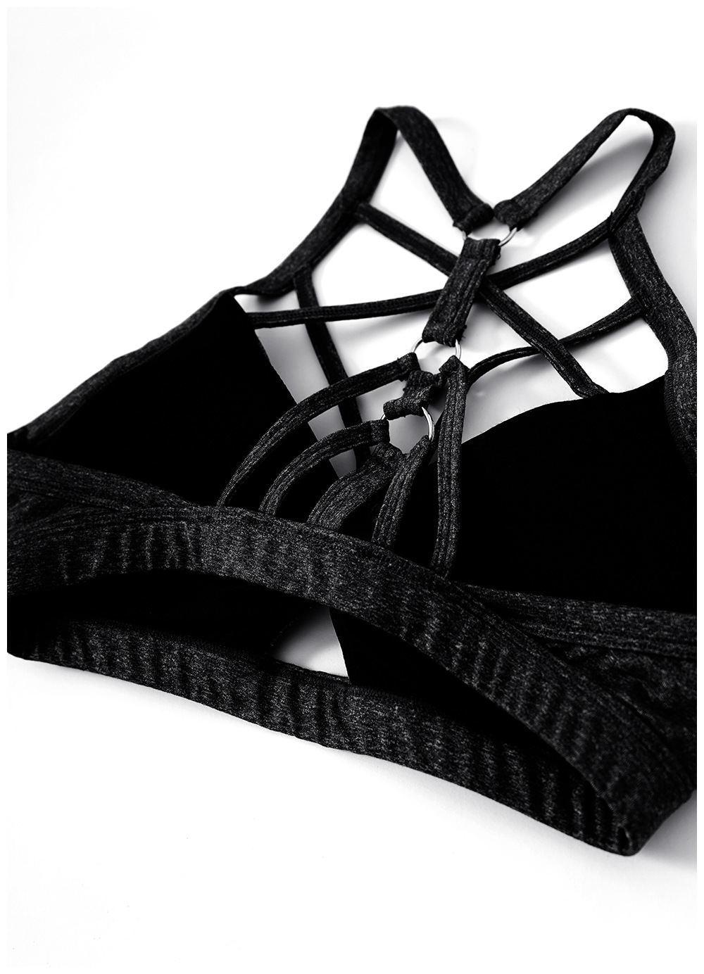 ZYZSTR Women Underwear Sports Yoga Lace Top Bra Cut Out Mesh Gym Sport  Workout High Elasticity Shockproof Tank Tops (Color : Black, Size : Small)  : : Clothing, Shoes & Accessories