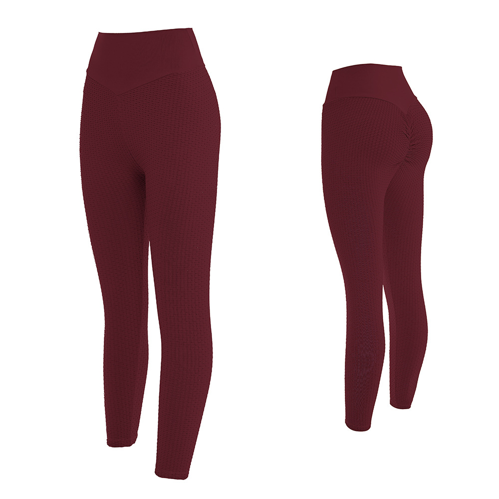  Echeson 2pcs Gym Pants Tight Butt Lift High Waist Seamless Yoga  Pants Women Fitness Sports Pants (Color : Burgundy, Size : Large) :  Clothing, Shoes & Jewelry