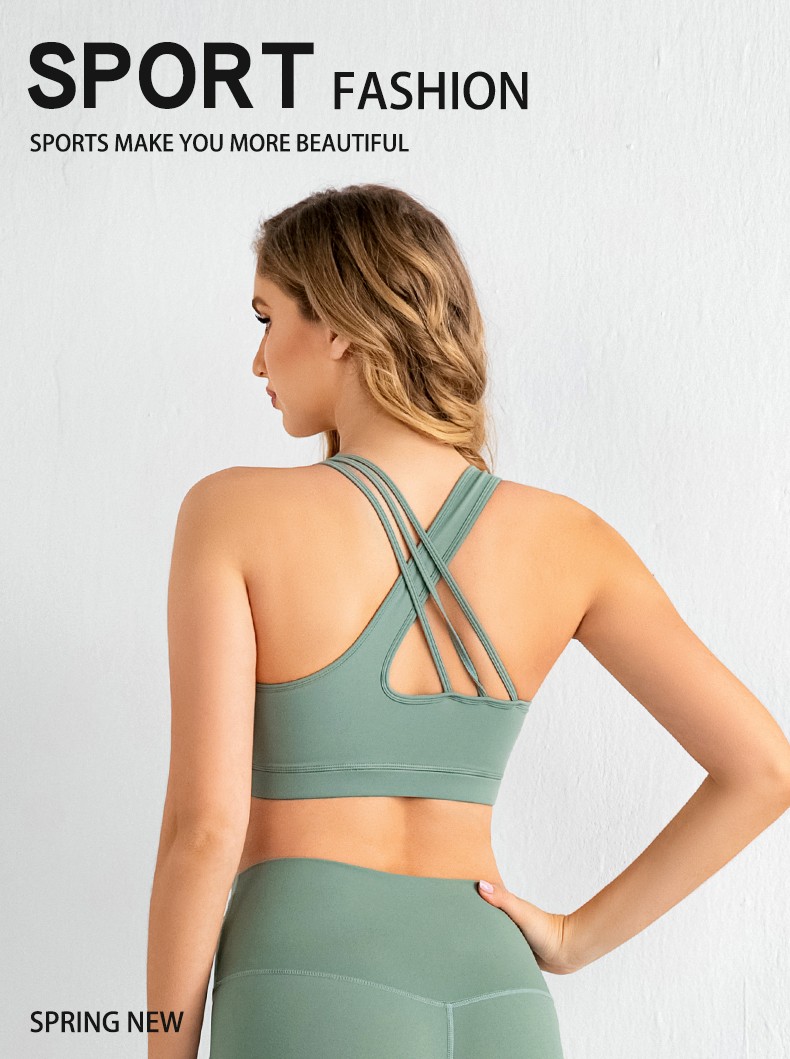 Womens Workout Sports Bras Fitness Gym Olivia Asymmetric One Shoulder  Padded Bra Yoga Crop Tank Top - China Yoga Shirt and Long Sleeve Yoga Crop  Tops price